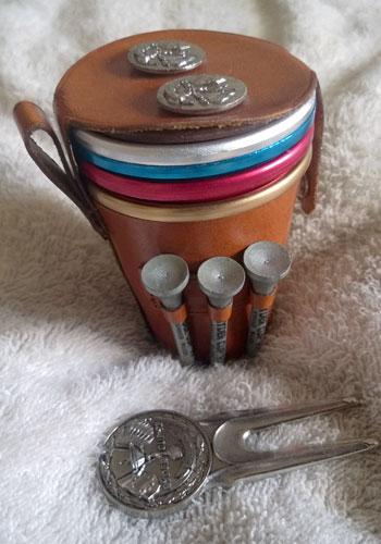 1997-Ryder-Cup-Valderrama-set-of-stirrup-cups-golfing-ball-markers-divot-replacer-golf-tees-memorabilia