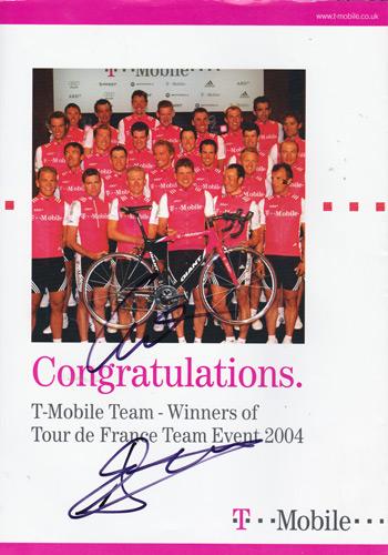 2004-Tour-of-Britain-programme-signed-cycling-memorabilia-andreas-klier-autograph-team-t-mobile-germany-de-france-champions-signature