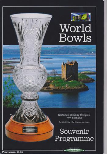 2004-World-Outdoor-championships-Bowls-memorabilia-Scotland-signed-autograph-programme-David-Gourlay-Mervyn-King-Willie-Wood-Steve-Glasson-cover
