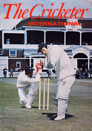 Alan-Knott-Kent-CCC-cricket-1974-cricketer-magazine-canterbury-England-memorabilia-double-exposure-APE