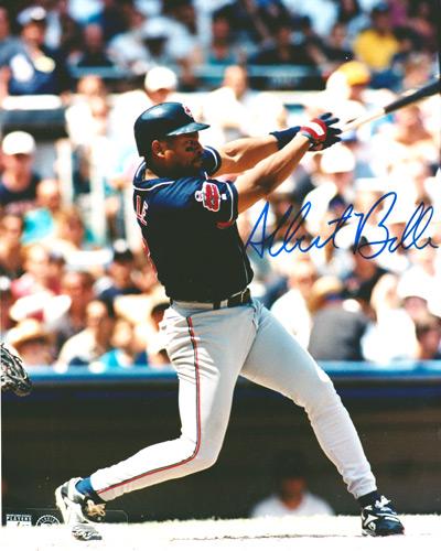 Albert-Belle-autograph-signed-Cleveland-Indians-baseball-memorabilia-mlb-signed-slugger-home-runs-mvp-major-league-dh-hall-of-fame-the-tribe