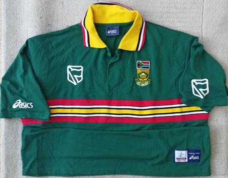 Allan-Donald-signed-Warwickshire-cricket-memorabilia-south-africa-1999-world-cup-playing-shirt-match-worn-white-lightning-fast-bowler-coach