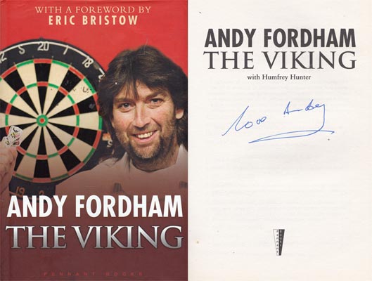 ANDY FORDHAM signed The Viking book