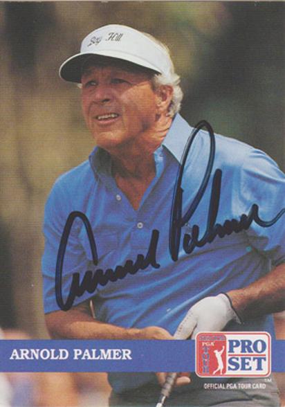 Arnold-Palmer-autograph-signed-golf-memorabilia-arnie-signature-1992-pro-set-card-us-augusta-masters-pga-senior-tour-legend-the-king