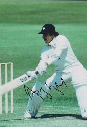 Asif-Iqbal-autograph-signed-Kent-Cricket-memorabilia-KCCC-Asif-Iqbal-memorabilia-autographed-D-Waugh-print-signature-pakistan-cricket