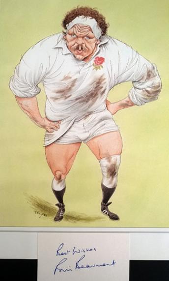 Bill-Beaumont-Autograph-signed rugby-memorabilia-England-captain British-Lions-Question-of-Sport-Fylde