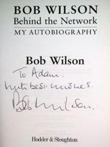 BOB WILSON (Arsenal & Scotland) signed copy of 