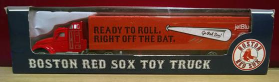 Boston-Red-Sox-memorabilia-2015-Boston-Red-Sox-Toy-Truck-Ready-To-Roll-Right-Off-The-Bat-Bluejet-Box-Boxed-Moving-Truck-Bosx-Red-Sox-Nation-collectibles