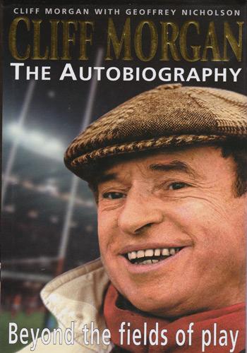 CLIFF-MORGAN-memorabilia-signed-autobiography-Beyond-The-Fields-Of-Play-Wales-rugby-memorabilia-autographed-book