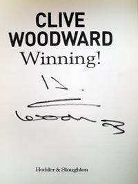 CLIVE-WOODWARD-autograph-signed-signed-autobiography-Winning-2003-world-cup-winning-coach-England-rugby-memorabilia-autographed-signature