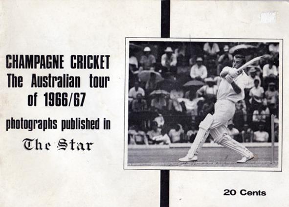 Champagne-Cricket-The-Australian-Tour-Of-1966-67-south-africa-the-star-publication-booklet-aussie