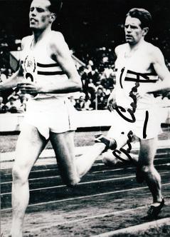 Chris-Chataway-autograph-signed-athletics-memorabilia-four-minute-mile-ibbotson-sir-mp-5000-metres-world-record-roger-bannister-brasher