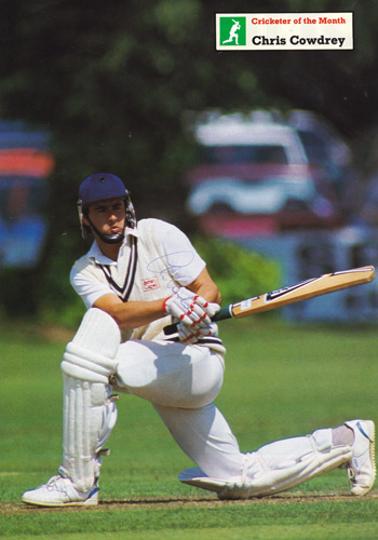 Chris-Cowdrey-autograph-Kent-CCC-cricket-memorabilia-signed-Cricketer-magazine-poster-England