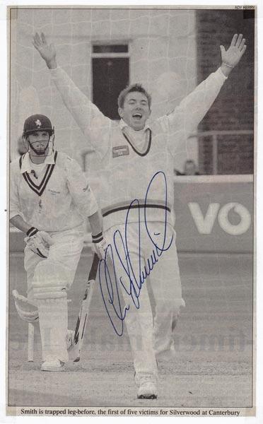 Chris-Silverwood-autograph-signed-yorkshire-cricket-memorabilia-england-head-coach-yorks-ccc-ed-smith-signature-chairman-of-selectors 2001