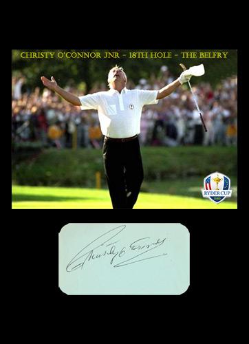 Christy-OConnor-autograph-christy-oconnor-memorabilia-jnr-junior-signed-samuel-ryder-cup-golf-memorabilia-18th-hole-the-belfry-1989-fred-couples-2-iron-europe-victory-usa