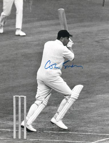Colin-Cowdrey-autograph-signed-kent-cricket-memorabilia-england-captain-batsman-lord-sir-kccc-1968-oval-surrey-signature-mcc