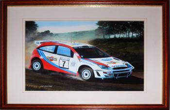 Colin-Mcrae-memorabilia-World-Rally-Car-memorabilia-WRC-Rallying-Ford-Focus-Ivan-Berryman-print