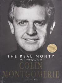 Colin-Montgomerie-autograph-signed-autobiography-golf-memorabilia-ryder-cup-captain-legend-real-monty-lewine-mair-book-mrs-doubtfire-2006-K-club-ireland-scotland