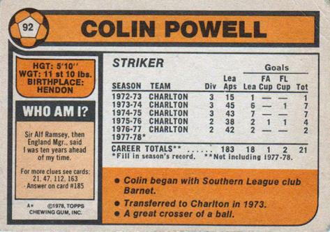 Colin-Powell-autograph-signed-Charlton-Athletic-FC-football-memorabilia-CAFC-Paddy-Addicks-winger-groundsman-cricket-The-Valley-player-card