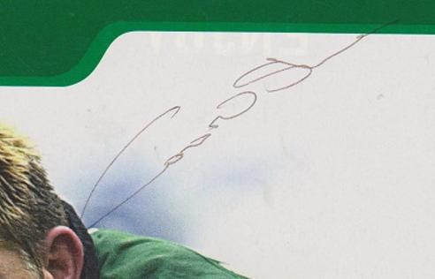 Conor oshea autograph signed london irish rugby memorabilia captain coach full back ireland italy signature