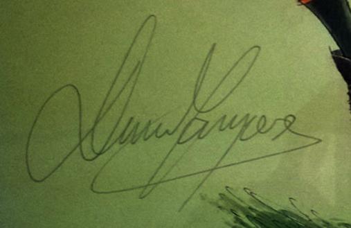 David-Campese-memorabilia-signed-John-Ireland-print-Australia-rugby-memorabilia-Wallabies-Campo-autograph