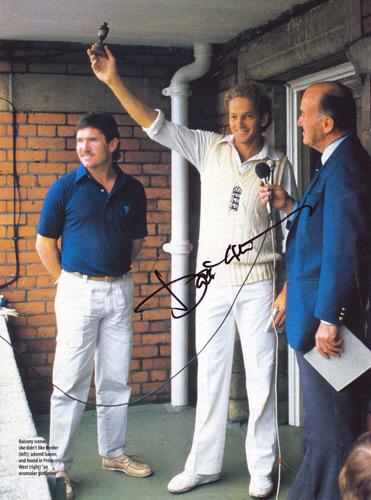 David-Gower-autograph-signed-Leics-CCC-England-cricket-memorabilia-signed-Ashes-win-Australia-captain-test-match