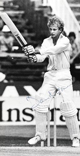 David-Gower-autograph-signed-england-cricket-memorabilia-1979-test-match-series-India-200-leics-hants-ccc-captain