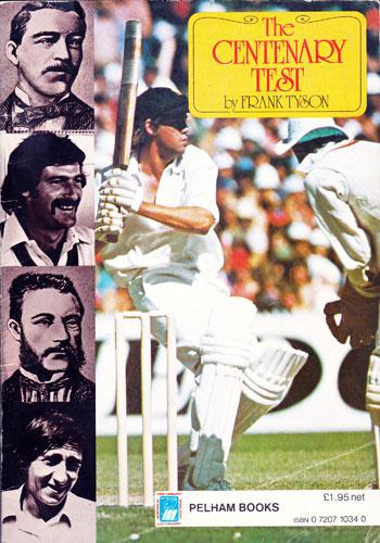 Derek Randall memorabilia 1977 Centenary Test Ashes cricket memorabilia brochure cover