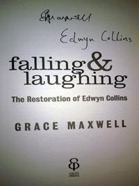 EDWYN COLLINS (Orange Juice) signed biography
