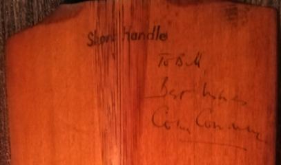 England-cricket-memorabilia-signed-bat-1963-test-series-west-indies-dexter-colin-cowdrey-trueman-laker-lock-titmus-barrington-close-parks-kent-captain-mcc