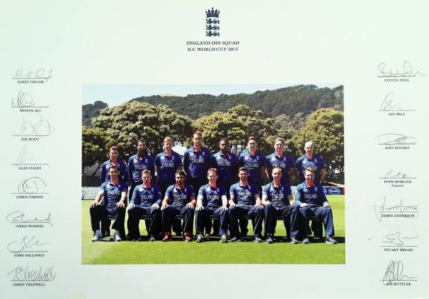 England-cricket-memorabilia-signed-squad-photo-team-2015-World-Cup-Australia-NZ-Joe-Root-autograph-Eoin-morgan-Jos-Buttler-Moeen-Ali-Alex-Hales-James-Anderson-Ian-bell-staff