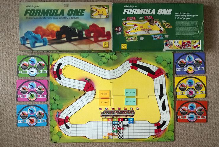 Waddingtons Formula One Motor-Racing Grand Prix Board Game