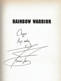 Francois-Pienaar-autograph-signed-south-africa-rugby-memorabilia-rainbow-warrior-autobiography-book