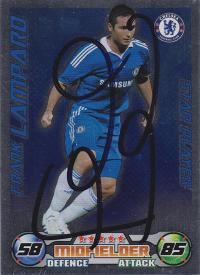 Frank-Lampard-autograph-Chelsea-FC-football-memorabilia-signed-Star-Player-Match-Attax-player-card-Man-City-England-New-York-soccer