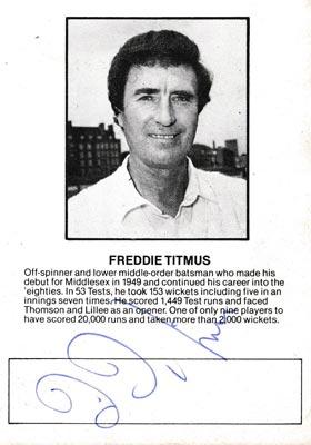 Fred-Titmus-autiograph-signed-England-cricket-memorabilia-middx-ccc