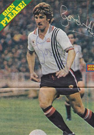 GORDON-HILL-autograph-Man-Utd-memorabilia-roy of the rovers signed-poster-football-memorabilia-soccer-autographed-signature