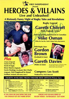 GARETH CHILCOTT memorabilia signed