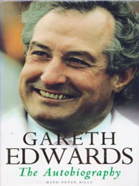 Gareth-Edwards-autograph-signed-autobiography-book-1999-first-edition-rugby-memorabilia-cardiff-blues-wales-british-lions-scrum-half-headline-signature