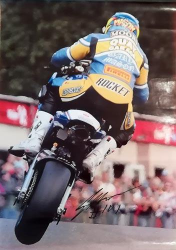 Gary-Mason-autograph-signed-motor-cycling-memorabilia-BSB-British-Superbike-Championship-Quay-Garage-2009-privateers-champion-101-honda