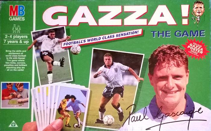 Paul Gascoigne Gazza Football board game