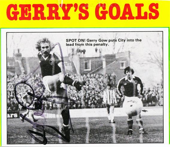 Gerry-Gow-autograph-signed-Bristol-City-FC-football-memorabilia-signature-Ashton-Gate-Man-City