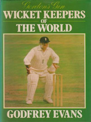 Godfrey-Evans-autograph-signed-kent-cricket-memorabilia-england-test-keeper-wicket-keepers-of-the-world-book-gordons-gin-first-edition-1984-signature-ladbrokes
