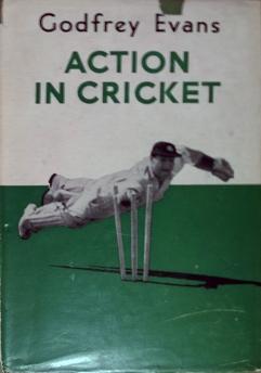 Godfrey-Evans-memorabilia-godfrey-evans-autograph-signed-autobiography-book-action-in-cricket-first-edition-kent-cricket-memorabilia-kccc-1956