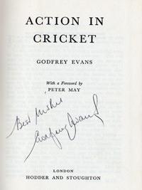 GODFREY EVANS (Kent & England) signed copy of
