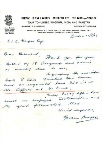 Gordon-Burgess-New-Zealand-1969-tour-signed-letter-head-cricket-memorabilia