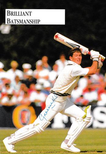 Graeme Hick autograph signed england cricket memorabilia worcs ccc 405 signature