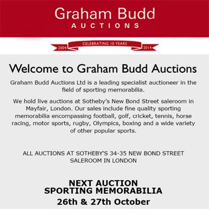 Graham-Budd-Auctions-Uniquely-Sporting-Memorabilia-Sothebys-London-Sports-Sale-Logo-web-page-online-October-2015