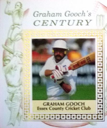 Graham-Gooch-autograph Essex England Centuries signed cricket-FDC-first day cover autographed