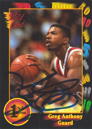 Greg-Anthony-autograph-signed-New-York-Knicks-NBA-memorabilia-basketball-UNLV-Running-Rebels