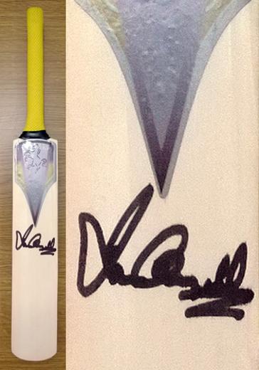 IAN CHAPPELL hand-signed mini-cricket bat